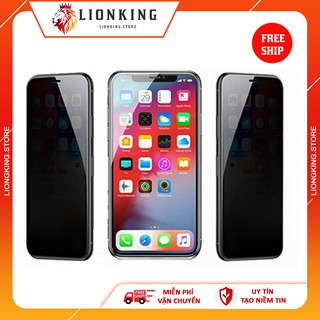 Cường lực Iphone chống nhìn trộm full màn, chống vân cho iphone 6/7/8/6Plus/7Plus/X/XR/Xs Max