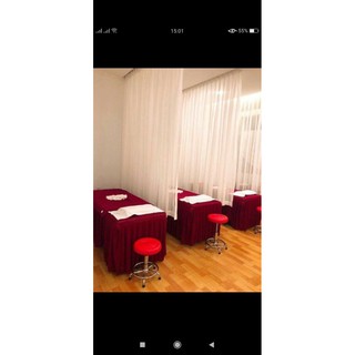 rèm voan spa