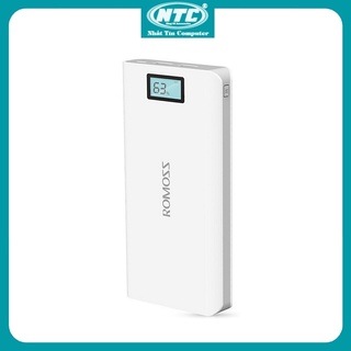 [XẢ KHO] Pin sạc dự phòng Romoss Sense 6 Plus 20000mAh (Trắng) - Nhất Tín Computer
