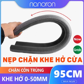 Miếng chặn khe cửa chống bụi  Nẹp chặn cửa chắn khe hở chống bụi, chống côn trùng, chống thoát hơi gió điều hòa NANORON