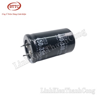 [GIÁ RẺ VÔ ĐỊCH] Tụ 330uF 450V Chân Cứng (30x50mm)