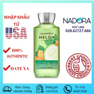 Sữa tắm Bath and Body Works Shower Gel - Cucumber Melon 295ml