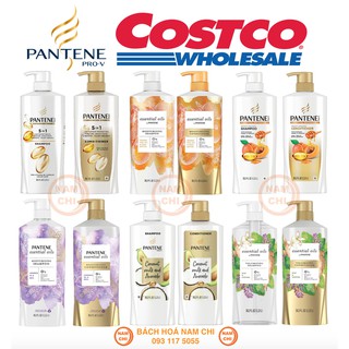[PANTENE USA] ĐỦ MÃ CẶP GỘI XẢ PANTENE MỸ 5IN1 MOISTURIZING ESSENTIAL BOTANICALS HONEY APRICOT LAVENDER MINT GINSENG