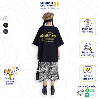Áo thun tay lỡ MINION CLOTHING phông Unisex nam nữ tee oversize form rộng pull Ulzzang Streetwear Hàn Quốc vải mềm A3008
