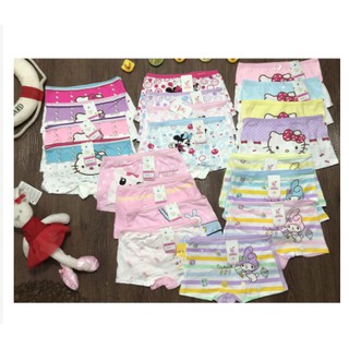 COMBO 5 CHIẾC QUẦN LÓT ĐÙI,QUẦN CHÍP ĐÙI COTTON CHO BÉ