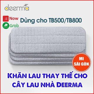 [Hỏa Tốc HCM] Combo Khăn Thay Thế Cho Cây Lau Nhà Deerma TB500