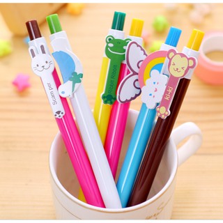Bút bi kèm hình động vật đáng yêu giá sỉ