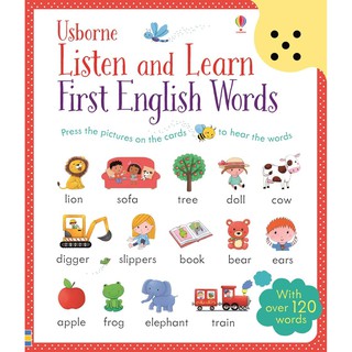 Sách Học Từ Vựng Tiếng Anh Theo Chủ Đề Cho Bé - Listen and learn First English Words