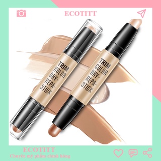 Bút Tạo Khối Và Che Khuyết Điểm 2 Đầu Lameila Contour &amp; Hi-light Stick ECOTITT BTK01