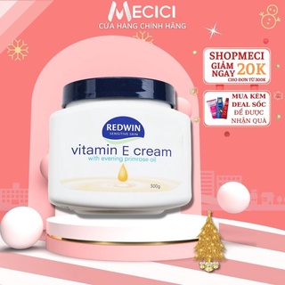 Kem dưỡng ẩm, làm trắng da mặt và body Redwin Vitamin E Cream 300ml - Shop Mecici