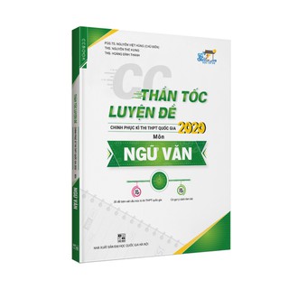 Sách - CC Thần tốc luyện đề 2020 môn Ngữ Văn tập 1