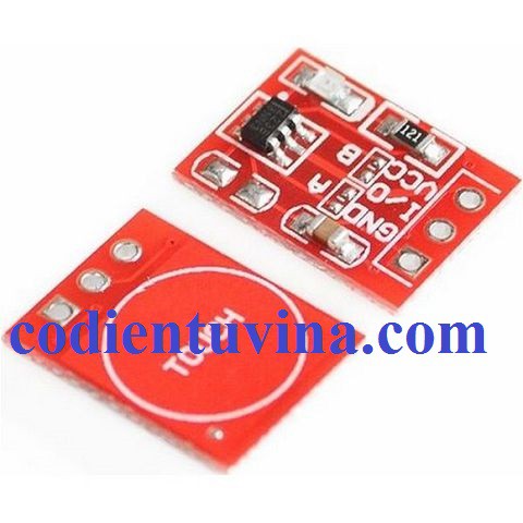 Cảm ứng chạm điện dung TTP223 mini (Module cảm ứng touch TTP223)