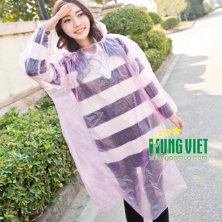 Combo 60 áo mưa tiện lợi nhiều màu