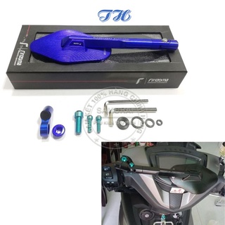 Kính chiếu hậu Rizoma Elisse full màu xe máy thời trang cao cấp kèm ốc GR5 và chế xoay 360 độ cho AB, SH Mode, Wave,…