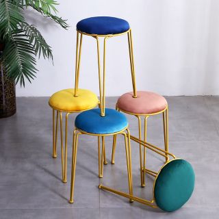 Ghế cafa ghế cho bàn trang điểm 4 chân thiết kế độc đáo. (Mẫu mới)