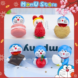 Mô hình DORAEMON DOREMON trang trí bánh sinh nhật dễ thương cute MON0133