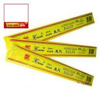 MUA 3 THƯỚC 20 CM NHỰA TRONG ĐẸP