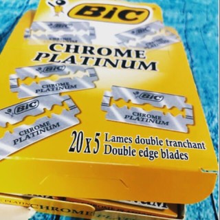 Dao lam 1 hộp lớn gồm 20 hộp nhỏ 100lưỡi hiệu BIC
