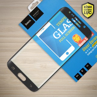 Cường lực Galaxy S6 Edge hiệu Hoco Full LCD viền Đen