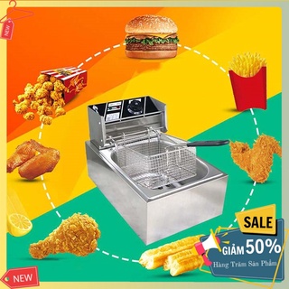 Bếp Chiên Nhúng Điện Đơn 1 Hộc 6 Lít