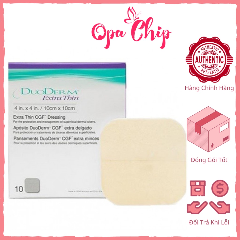 Miếng Dán Nhanh Xẹp Mụn DuoDerm Extra Thin (date 2026)