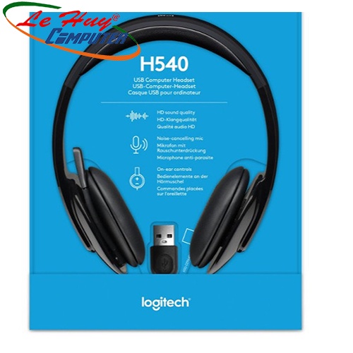 [Mã 99ELHA giảm 7% đơn 300K] Tai nghe Logitech H540 USB