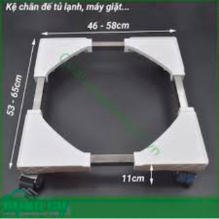 Chân kệ để máy giặt, tủ lạnh cao cấp - Chân kệ đa năng - Phụ kiện máy giặt, tủ lạnh