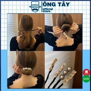 Búi tóc siêu nhanh sang trọng