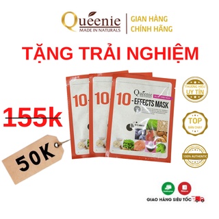 Mặt Nạ Dưỡng Da Queenie Cấp Ẩm Bổ Sung Collagen Trải Nghiệm 21g