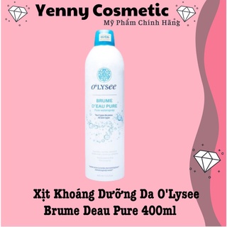 Xịt Khoáng Dưỡng Da O'Lysee Brume Deau Pure 400ml