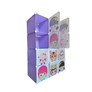TỦ 12 NGĂN TÍM SIZE LỚN