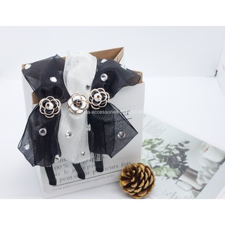 Băng đô nơ hoa cùng đá sáng sang chảnh - Nalita shop