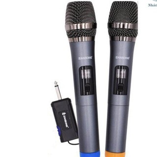 Bộ 2 Micro Blueotooth Karaoke Zansong V19