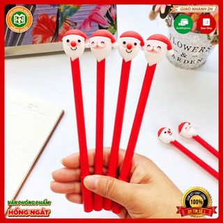 Bút bi mực nước giáng sinh văn phòng phẩm đồ dùng học tập làm quà noel N07