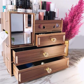 [Mã LIFEHL50K giảm 10% tối đa 50K đơn 200K] Tủ Để Mỹ Phẩm Có Gương Đứng Và Học Khăn Giấy Cao Cấp