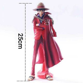 Mô hình cao cấp Monkey D Luffy ÁO CHOÀNG ĐỎ Bản kỷ niệm 25 năm Figure Onepiece Đồ chơi mô hình Đảo hải tặc