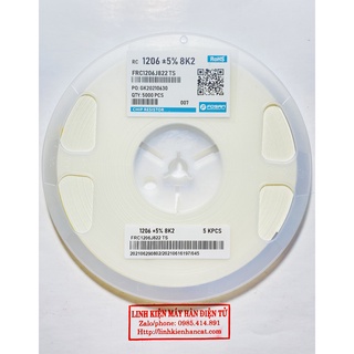 100 Con Điện Trở Dán 8K2 Kiểu 1206 SMD