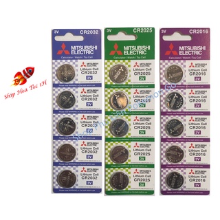 Pin cúc áo Mitsubishi Cr2032 / Cr2025 / Cr2016