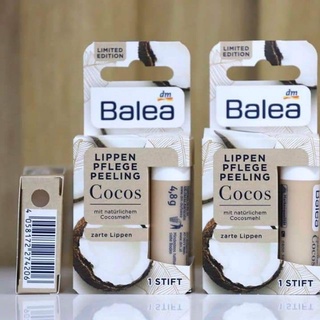 [CHÍNH HÃNG ĐỨC] Tẩy da chết môi Balea hương dừa/ hương chuối 4.8g