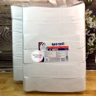 Bông Y Tế Bạch Tuyết Cắt Miếng 1kg 7x7 - Vệ Sinh cho bé