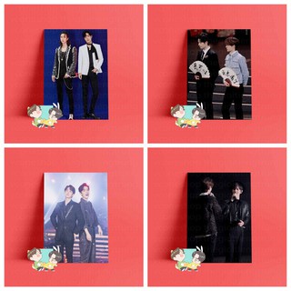 Tấm Postcard cao cấp BÁC QUÂN NHẤT TIÊU VƯƠNG NHẤT BÁC TIÊU CHIẾN Trần Tình Lệnh giấy 260gsm A5 thần tượng idol