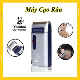 Máy cạo râu khô nam cao cấp Yandou SC W301U sạc điện, dao cạo râu đa năng