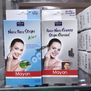 Miếng Lột Mụn Cám Than Hoạt Tính Mayan