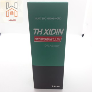 Nước Súc Miệng Họng TH XIDIN - Hỗ Trợ Kháng Khuẩn- 250ml