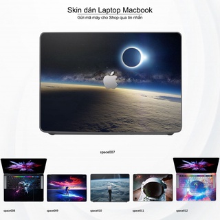 Skin dán Macbook mẫu không gian (đã cắt sẵn, inbox mã máy cho shop)