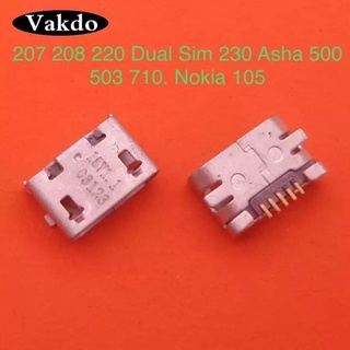 Thay chân sạc nokia 105 2017, 207,208,220,230,503