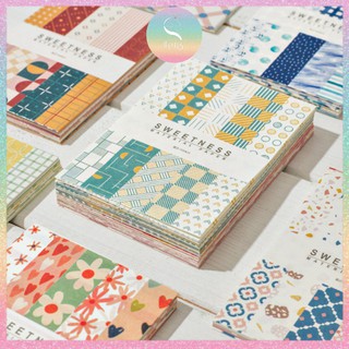 [MIX MẪU] Giấy nền vintage họa tiết cổ điển Sweetness (5.6x8.3cm) - 50 tờ