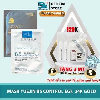 Mặt Nạ YUEJIN B5 &amp; EGF VÀ GOLD 24K Chuyên Cấp Ẩm &amp; Phục Hồi Da Hư Tổn