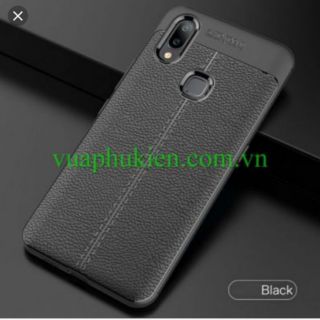 Ốp lưng vivo V11i silicon giả da,chống sốc auto Focus
