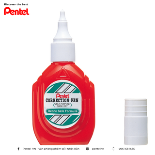 Bút Xóa Nét Trung Cao Cấp Pentel ZL1-W, ZLC1-W  | Thiết Kế Độc Đáo, Lạ Mắt  | An Toàn Cho Người Dùng